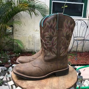 ariat delilah square toe